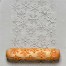 MKM BHR-033 -12 cm Big HandRoller Design 33. Snow Flakes. Crafist