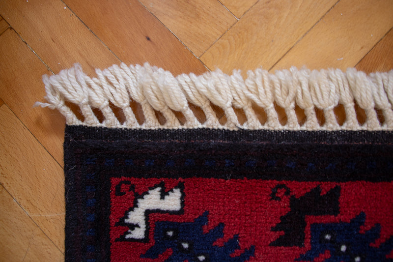 Hand-Knotted Anatolian Rug BB 150 x 85cm (59" × 33")