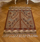 Anatolian Flatweave Wool Kilim/Rug No. 1 118×88 cm (46.5" × 34.6")