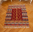 Anatolian Flatweave Wool Kilim/Rug No. 2 118×88 cm (46.5" × 34.6")