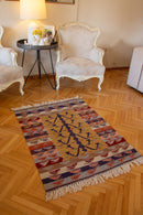 Anatolian Flatweave Wool Kilim/Rug No. 3 118×88 cm (46.5" × 34.6")