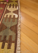 Anatolian Flatweave Wool Kilim/Rug No. 4 165 × 105 cm (65.0" × 41.3")