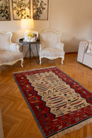 Anatolian Flatweave Wool Kilim/Rug No. 8  172 × 115 cm (67.7" × 45.3")