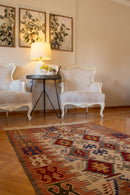 Anatolian Flatweave Wool Kilim/Rug No. 9  172 × 115 cm (67.7" × 45.3")