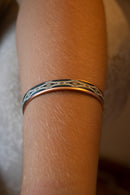 Patterned Copper Bracelet No. 3