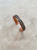 Patterned Copper Bracelet No. 3