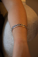 Patterned Copper Bracelet No. 6