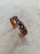 Patterned Copper Bracelet No. 6