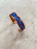 Patterned Copper Bracelet No. 8