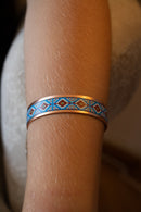 Patterned Copper Bracelet No. 11