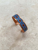 Patterned Copper Bracelet No. 11