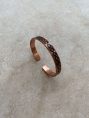 Engraved Copper Bracelet No. 4