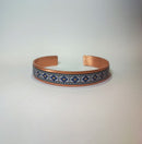 Patterned Copper Bracelet No. 12