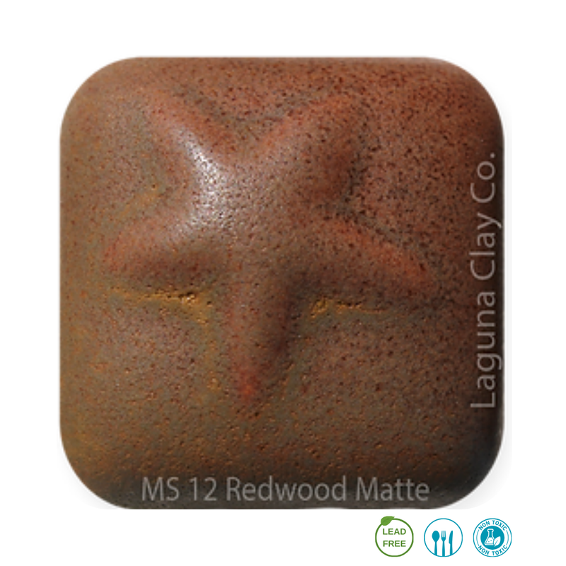 MS - 12 Redwood Matte Glaze