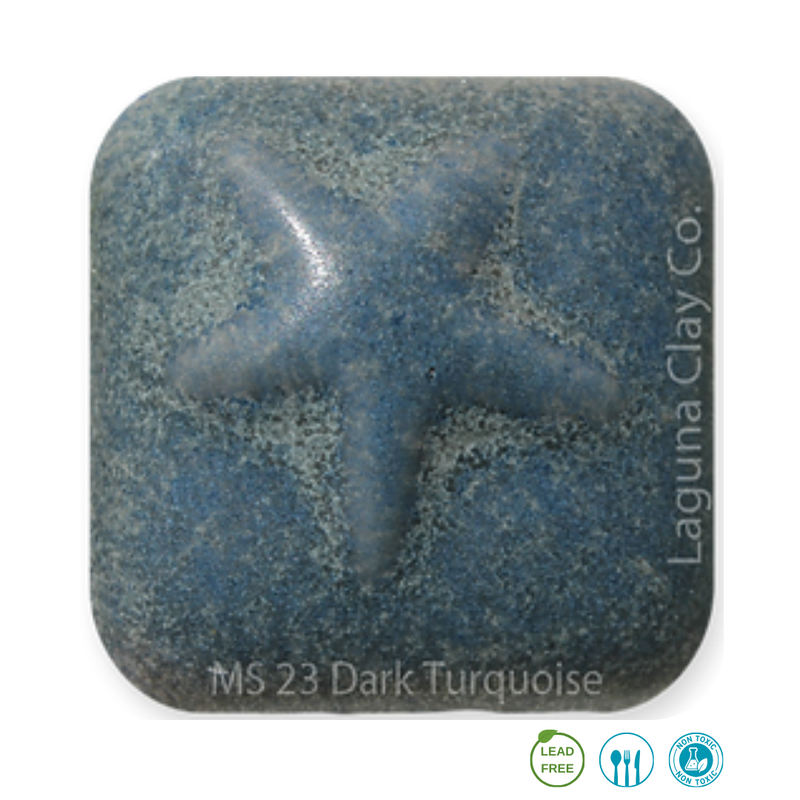 MS - 23 Dark Turquoise Glaze