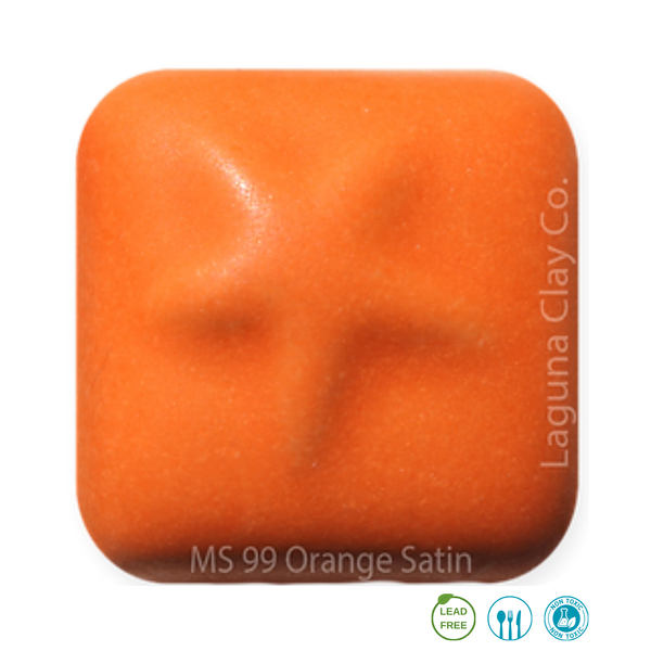 MS - 99 Orange Satin Glaze