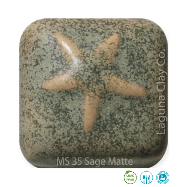 MS - 35 Sage Matte Glaze