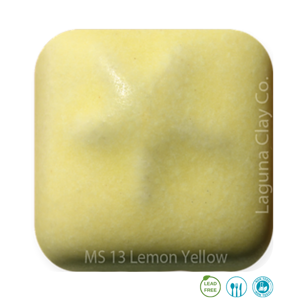MS - 13 Lemon Yellow Glaze