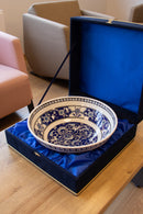 Baba Nakkash 30 cm Handmade Turkish Ceramic Bowl – Iznik Tile Design