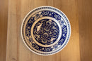 Baba Nakkash 30 cm Handmade Turkish Ceramic Bowl – Iznik Tile Design