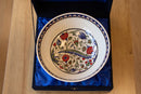 British Museum 25 cm Handmade Turkish Ceramic Bowl – Iznik Tile Design