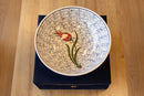 Golden Horn 25 cm Handmade Turkish Ceramic Bowl – Iznik Tile Design