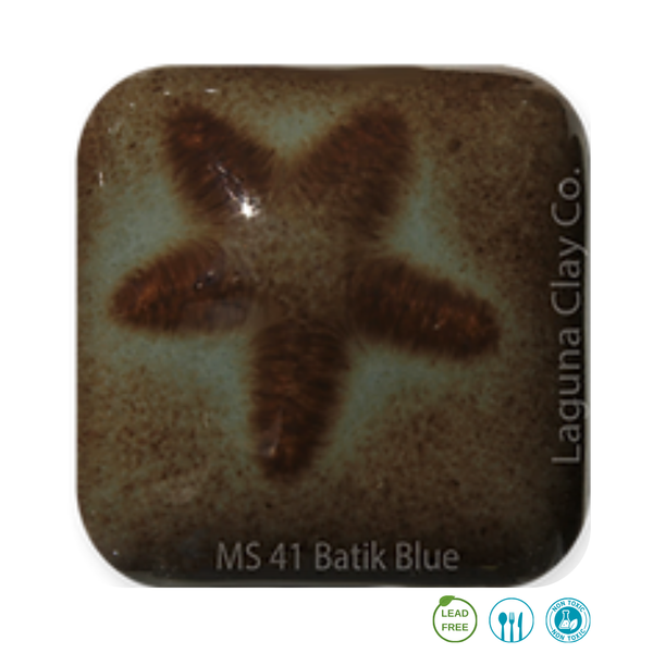 MS - 41 Batik Blue Glaze