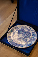 Voyage of Birds 25 cm Handmade Turkish Ceramic Plate – Iznik Tile Design