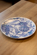 Voyage of Birds 25 cm Handmade Turkish Ceramic Plate – Iznik Tile Design