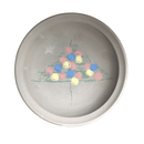 Wooden handle sponge brush set - 5pcs