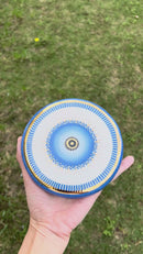 Handmade Ceramic Evil Eye Amulet – Medium 5.5¨ (14 cm)