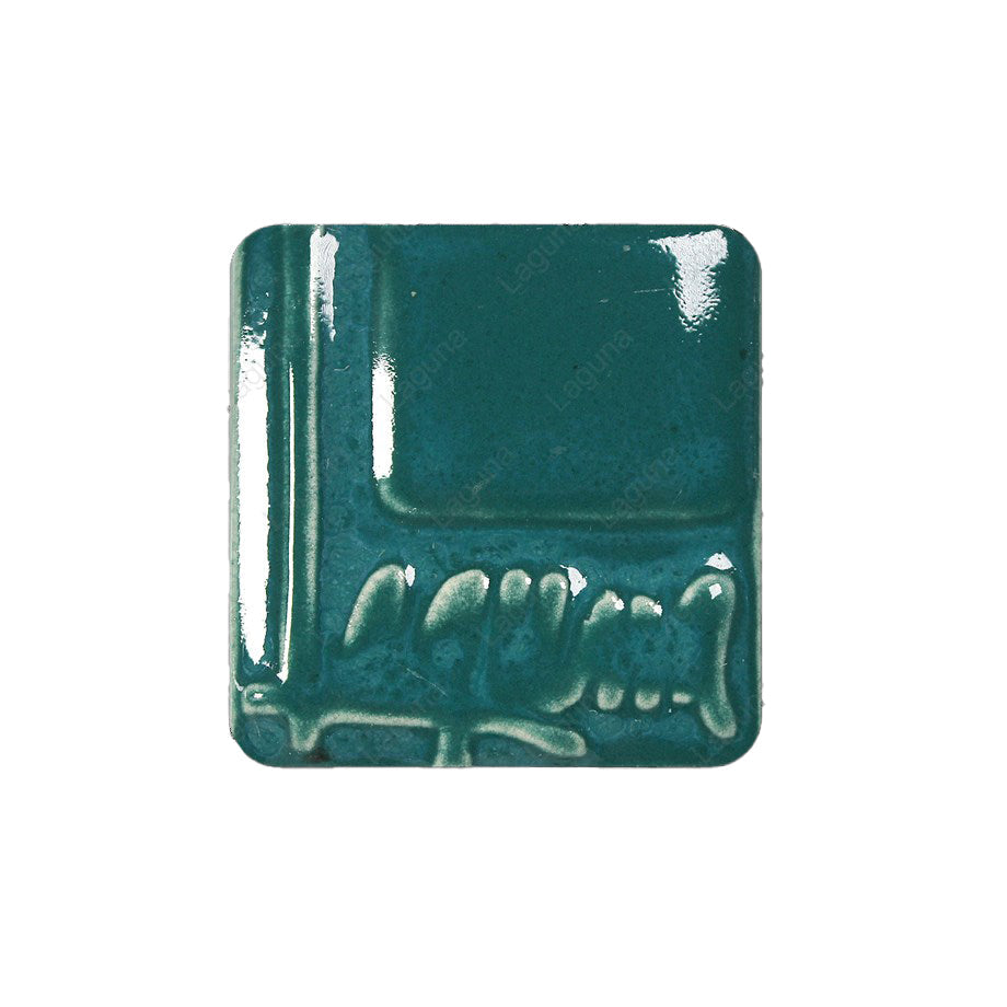 WC - 108 Power Turquoise Glaze (Liquid Glaze / 473 ml) Features